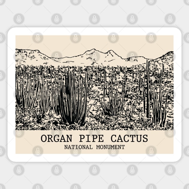Organ Pipe Cactus National Monument Sticker by Lakeric